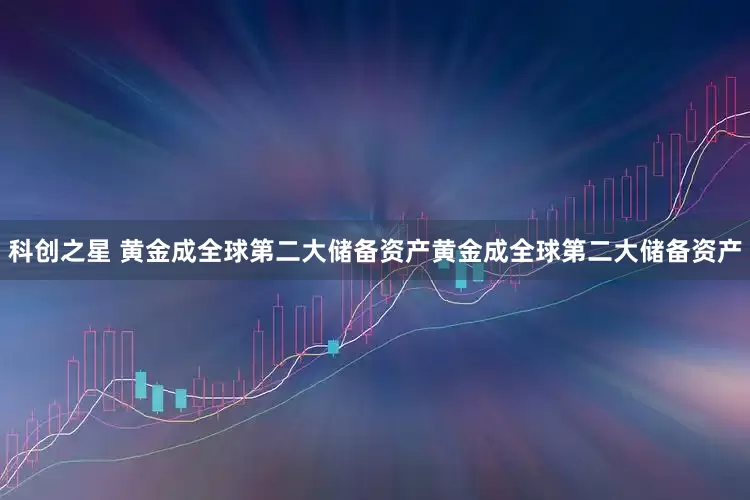 科创之星 黄金成全球第二大储备资产黄金成全球第二大储备资产